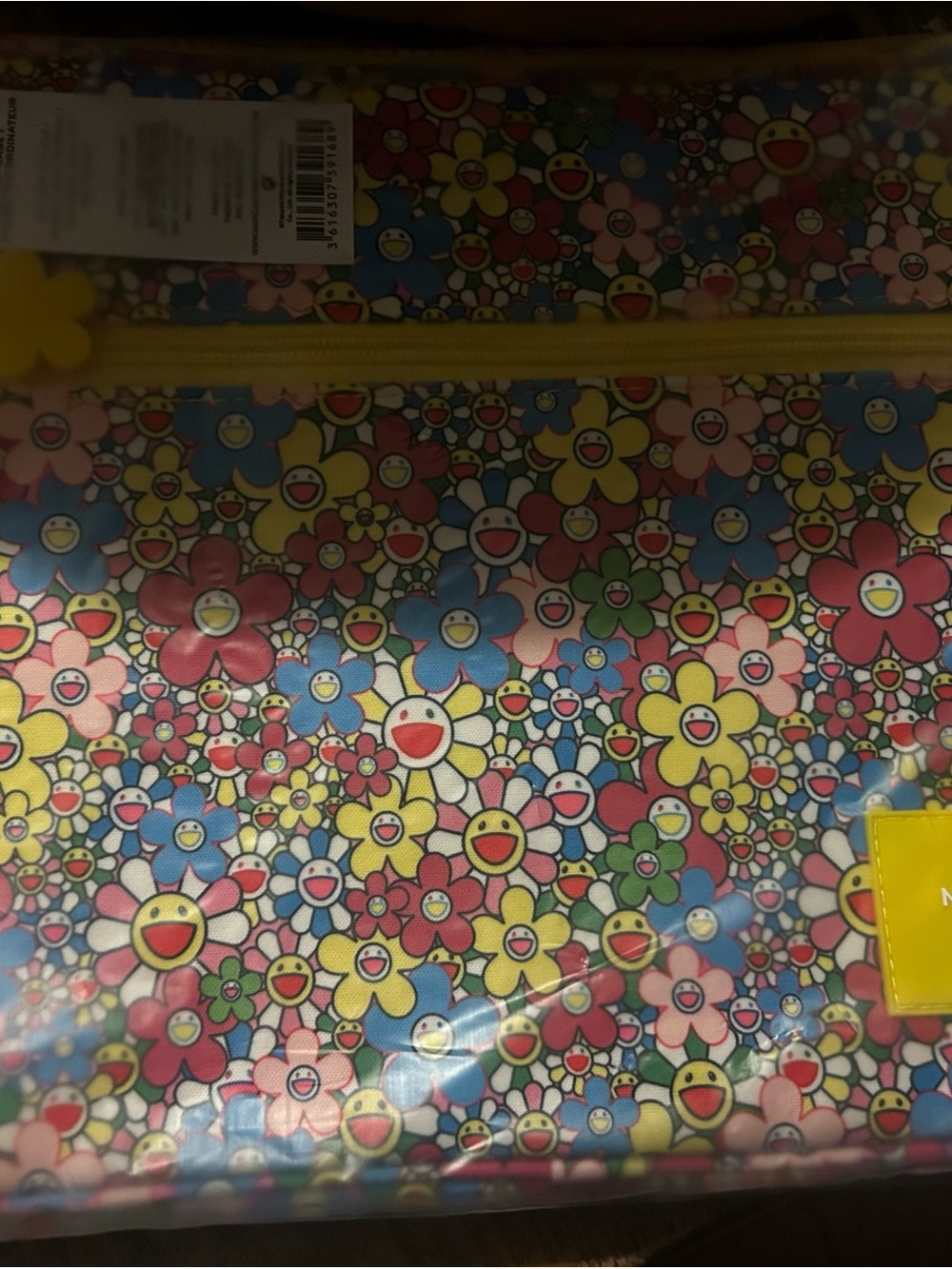 Daisy Marc Jacob's Takashi Murakami Zip Around Laptop Case Brand New With Tags